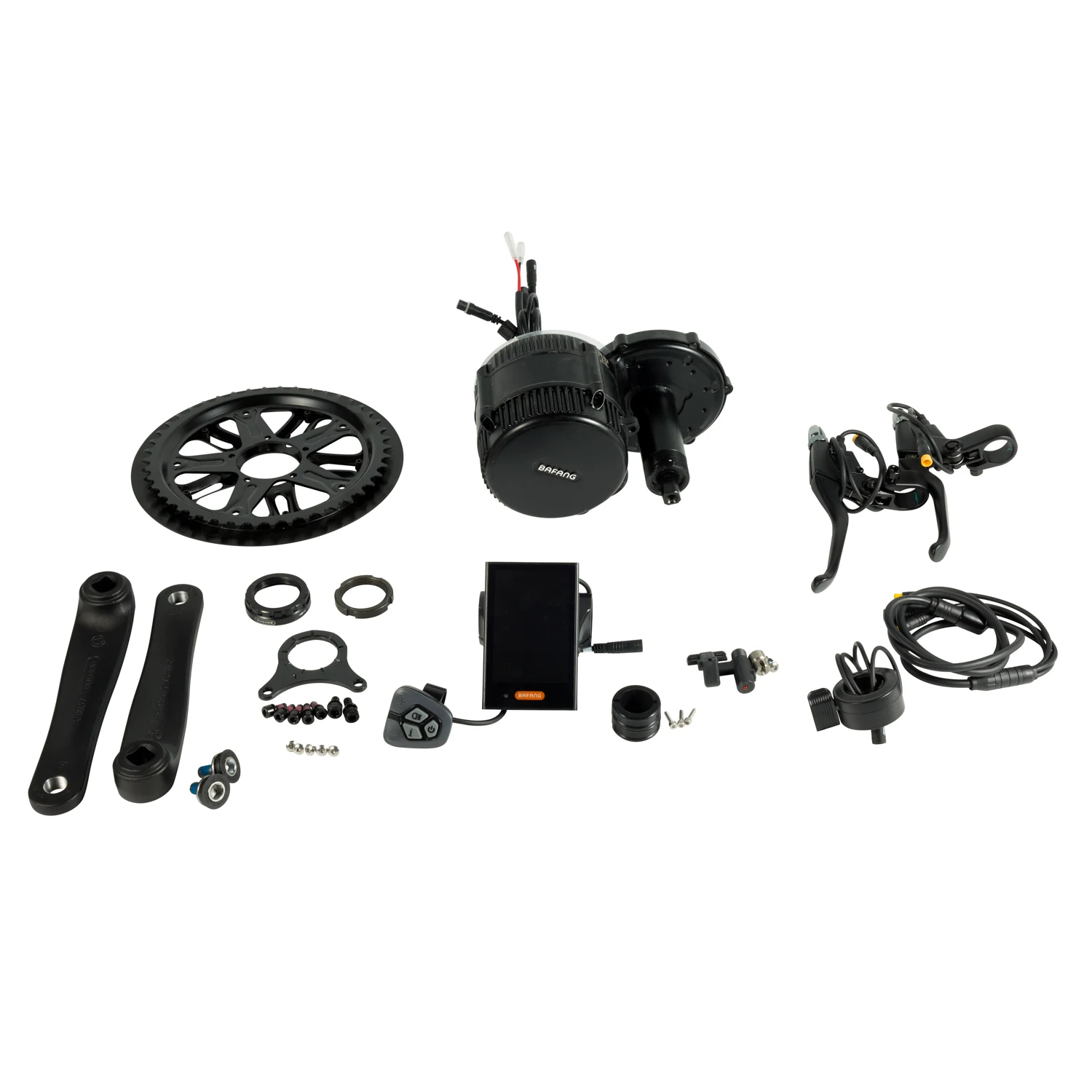 Bafang bbs HD 48 В 1000 Вт mid drive комплект с цветным дисплеем DPC18