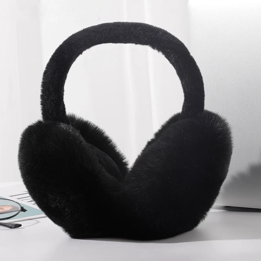 2024 New Design Outdoor Cold proof Plush Warm Ear Protection Foldable Cycling Travel Portable Women Ear Muffs Winter