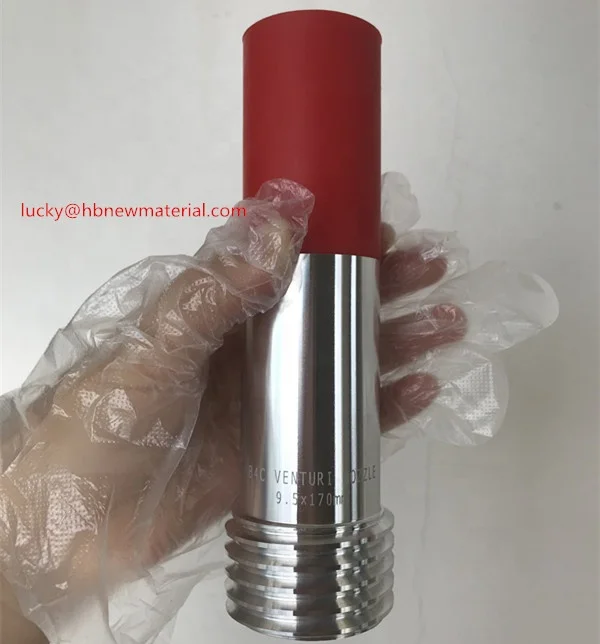 Bending blasting nozzle