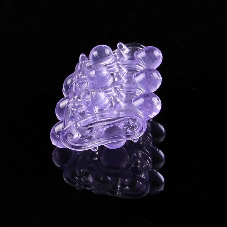 JoyPark High Quality TPE Rubber Ejaculation Delay Cheap G-Spot Penis Sleeve Sex Toy Cock Ring for Big Cock Man