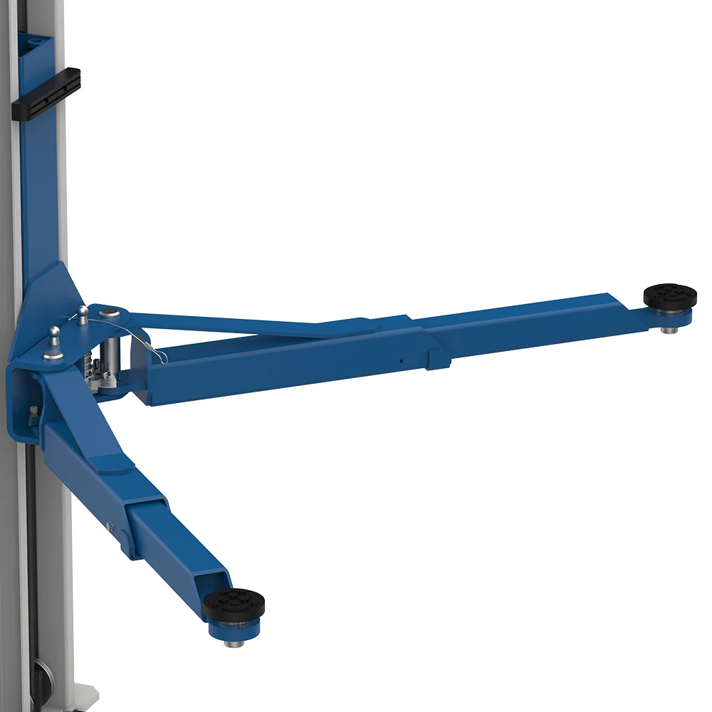 STS4.5S Car Parking Lift Double S Column 2 post-Lift, single side Manual lock Release Home Garage  Parking Machine