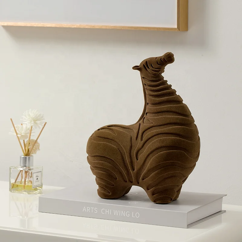 resin crafts animal table ornament toys for vintage bedroom home decoration