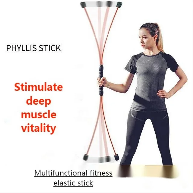 Flexi Fitness Elastic Rod Liss swing Stick Flexi Muscle Vibration Bar Fat Burning Weight Loss Training Elastic Rod