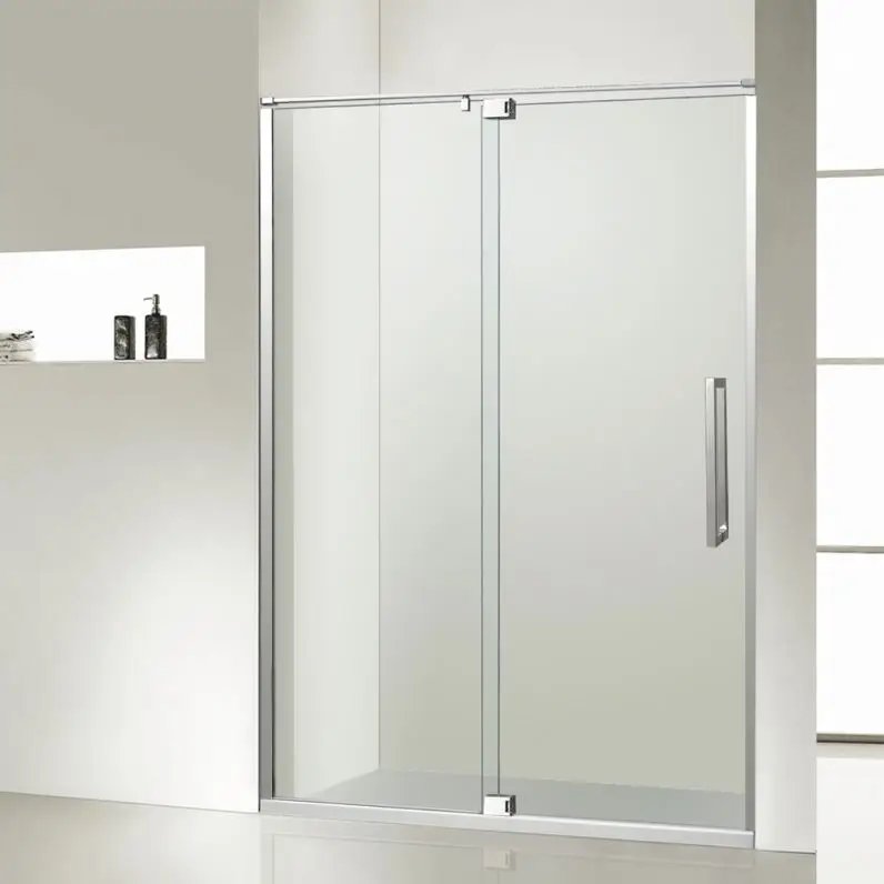 Folding Open Style Enclosure Sliding Doors Simple Room Hinge Door Shower Stall