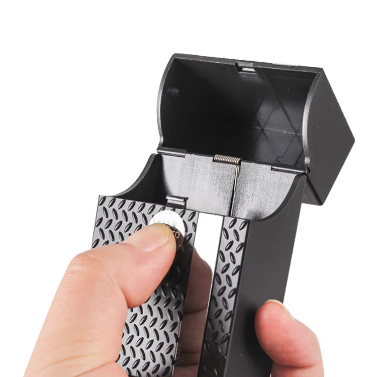 
Manufacturers selling high-quality portable 20pcs Automatic Opening Environmentally Friendly Plastic Cigarette Case 