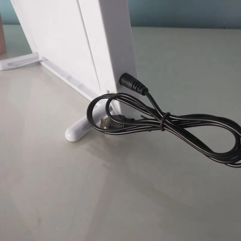 Новые творческие квадратный многоцелевой 7 дюймов; Детское платье для свадьбы; Дисплея волшебное зеркало светодиодный свет фоторамка зеркало настольная лампа