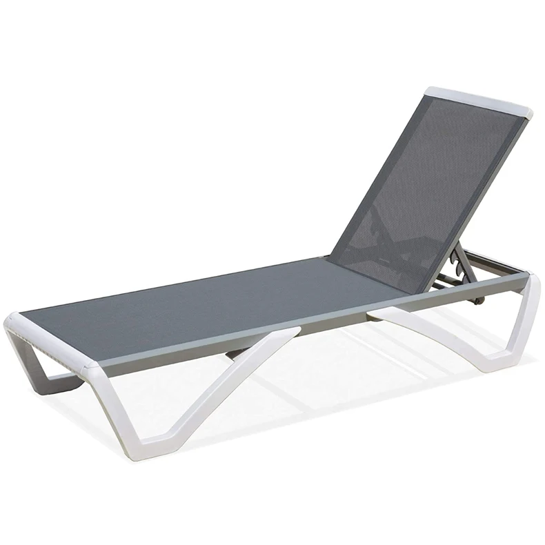 High Quality Swimming Pool Chaise Lounge Chair Outdoor Sun Loungers Patio Lawn Deck Beach Chair