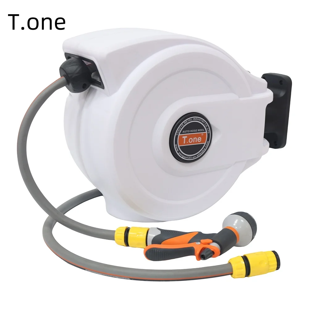 Garden Pressure Washer Garden Hose Reels Swivel Combination Small Winding Retractable Garden Water Hose Reel