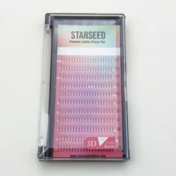 Wholesale pre made eyelash extension fanned 5d 6d 3d eyelash extension easy fans mega volume Lashes premade fans Lash extensions