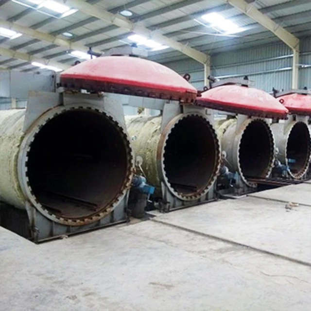 Factory price autoclaved aerated concrete (AAC) equipment