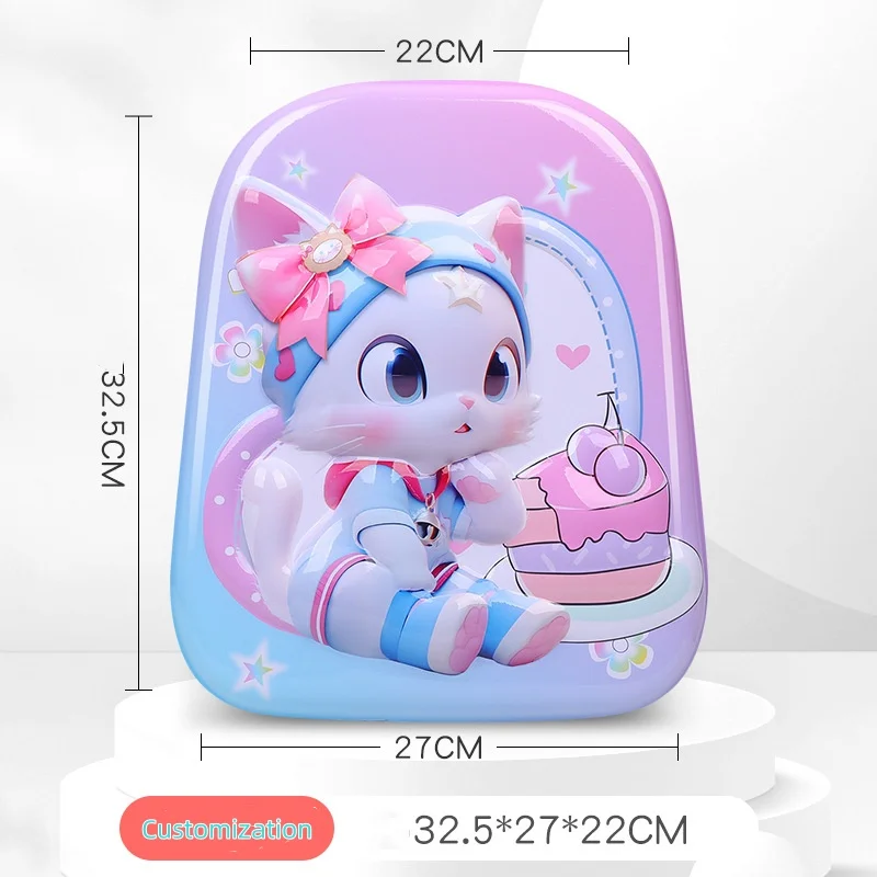 Dong-Ao 3D hard shell OEM sourcing factory 12inch cartoon backpack school bag printing design for new 2024 mochila