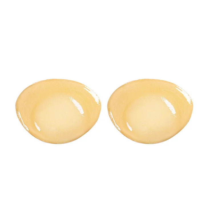 Double-Sided Sticky Booty Insert Reusable Breast Pad Deep V Triangle Bikini Foam Bra Cups with Matte Feature for Comfort Style