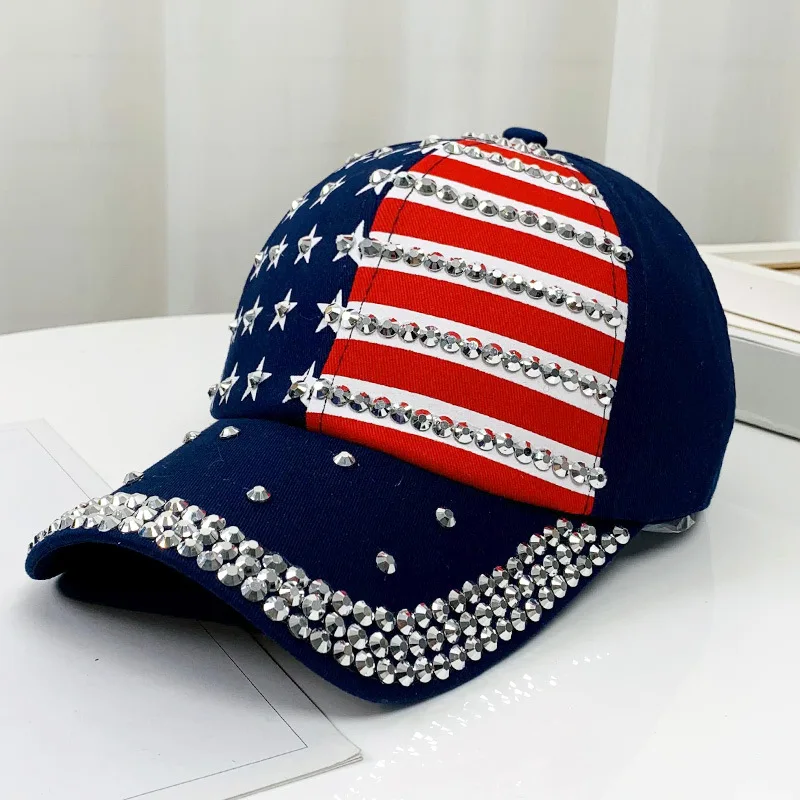Diamond setting Baseball Caps New style Pure Men and Women Sun Hat Rhinestone Hats Snapback Cap hip-hop Hat