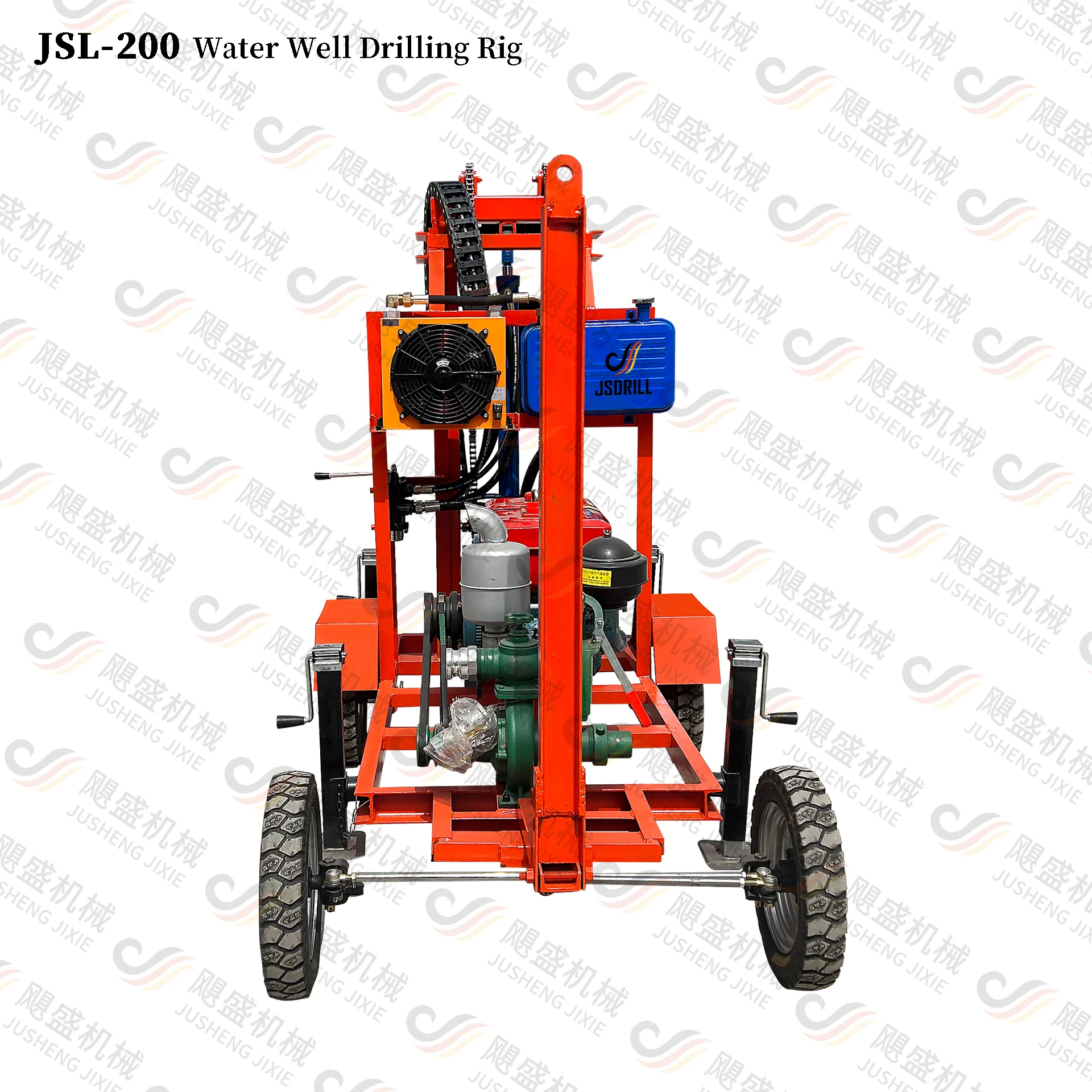 Diamond core sample drill rig soil testing drill rig good price