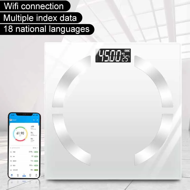 Wholesale Bady Fit Smart Bathroom Electronic Digital Scale Weighting Scale