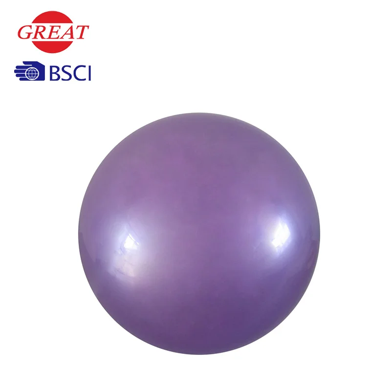 25cm Pilates Inflatable Durable Explosion-proof Balance Elastic Fitness Gym Exercise pvc Yoga Ball with straw