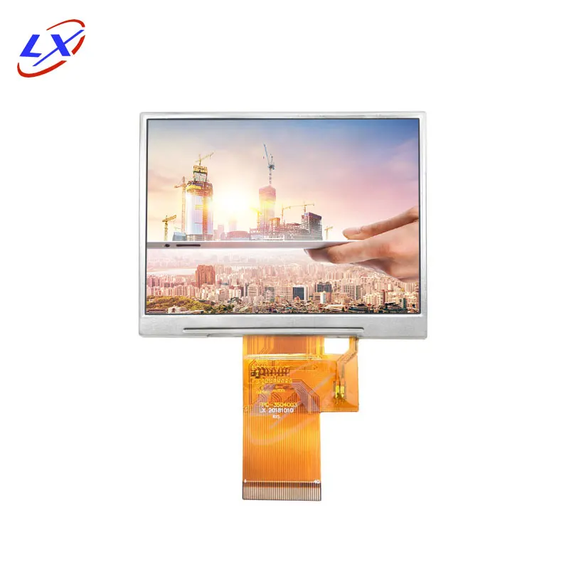3.5 inch TFT LCD screen 450 cd/m2 ST7272A 320*240 RGB interface screen displays RTP or CTP Available
