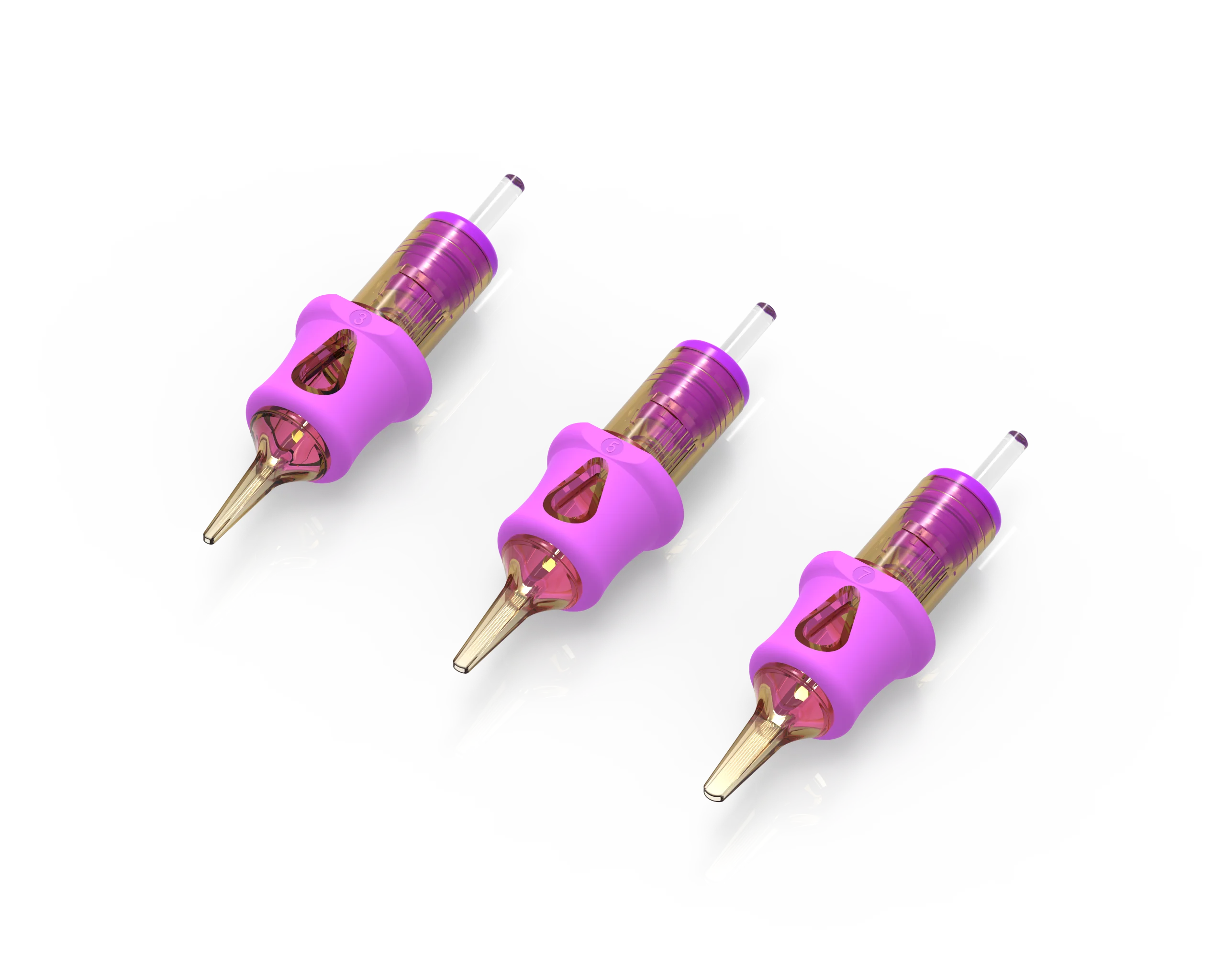 Disposable Premium Sterilized SS 0403RL SMP Permanent Make Up Tattoo Needles Cardridge