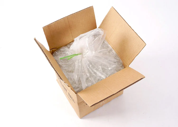 Water treatment transparent glassy antiscalant broken crystals