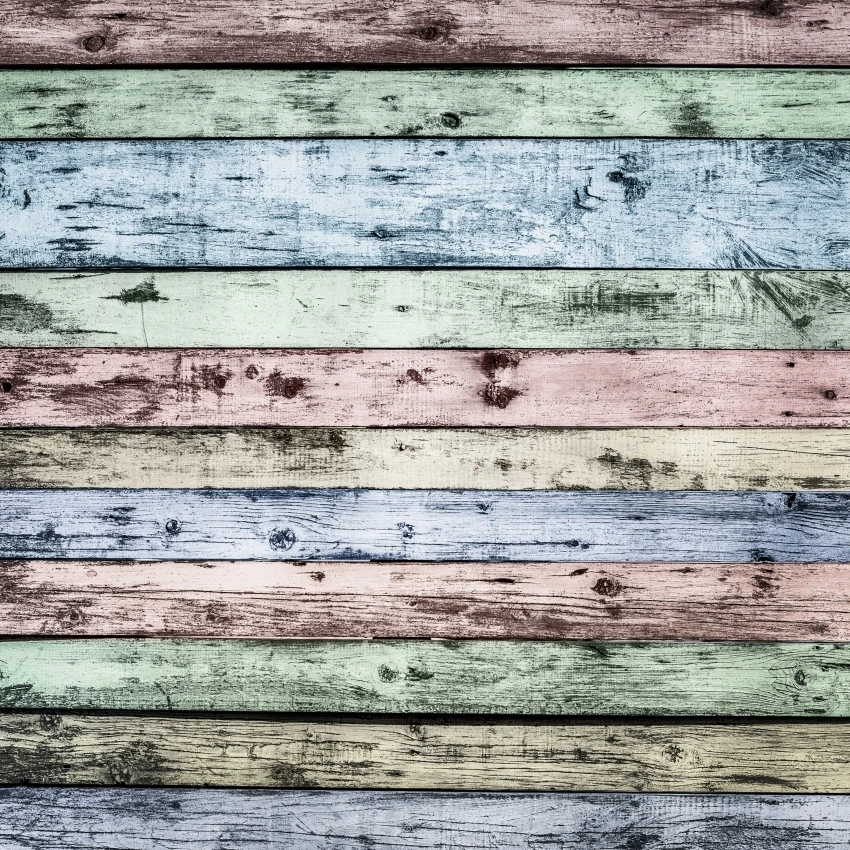 Wood Wall Vintage Vinyl Photography Backdrop Photo Background Studio Prop 5x7ft/3x5ft/3x3ft