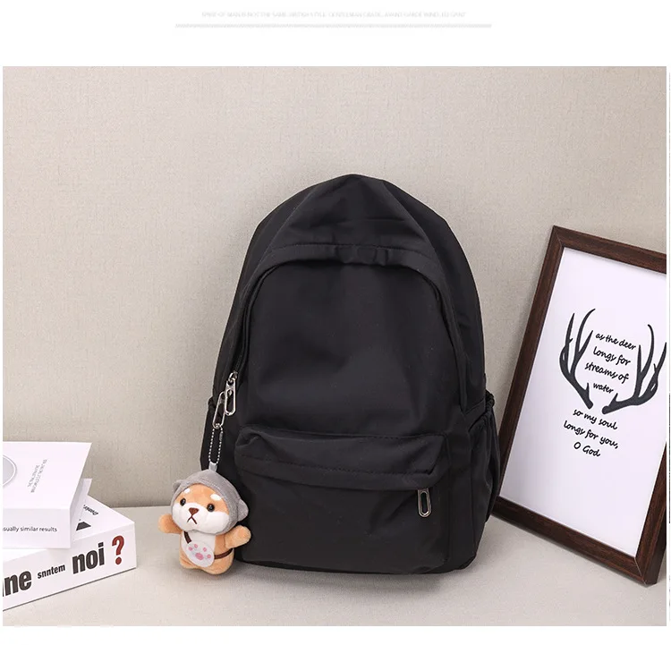 Hot sale New Nylon backpack Teenager Book Bag for girls Different School Bags fashion  Backpack