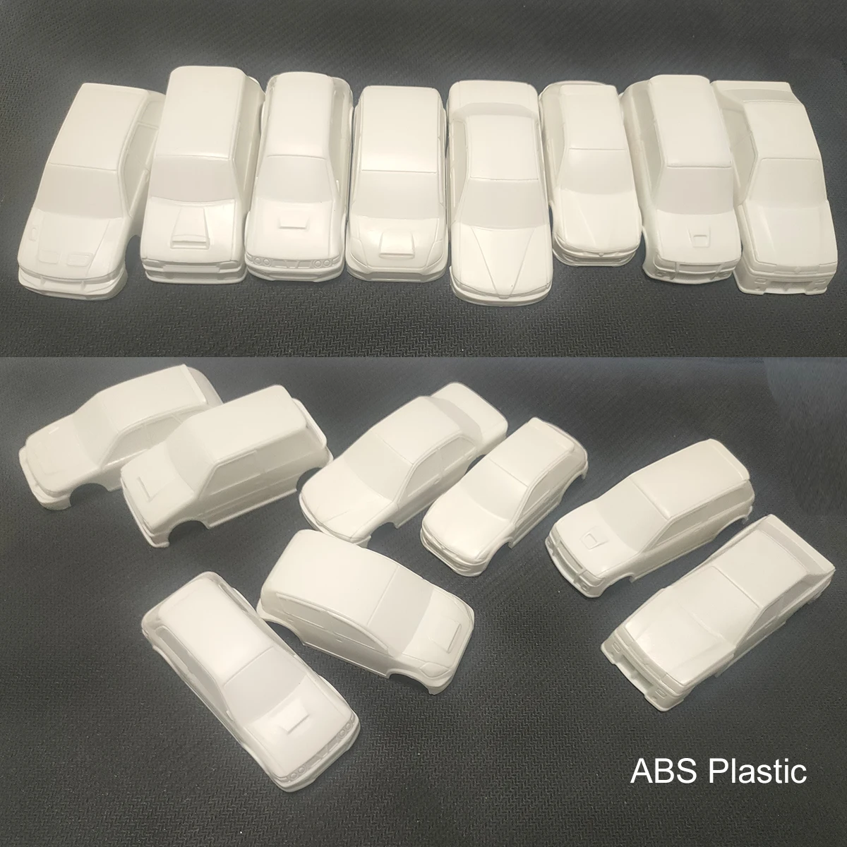 1/64 Adult DIY Hobby Car Toy model with white embryo clear contour line sticker Painting Collect plastic Body GDM Collect Gift