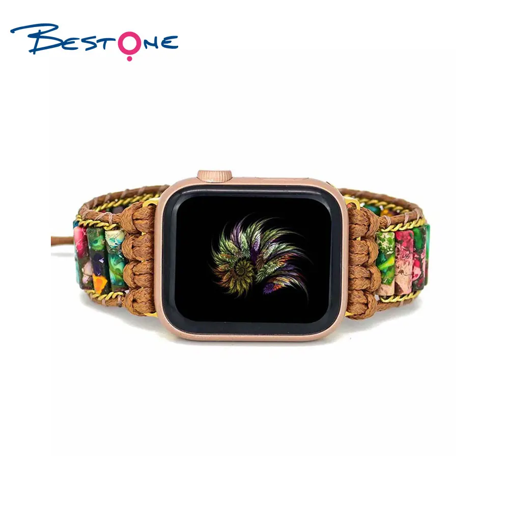 Bestone 2022 Hot Sales Wholesale Black Lava Healing Beaded Bracelet Hematite Howlite Rose Quartz Charm Bracelet