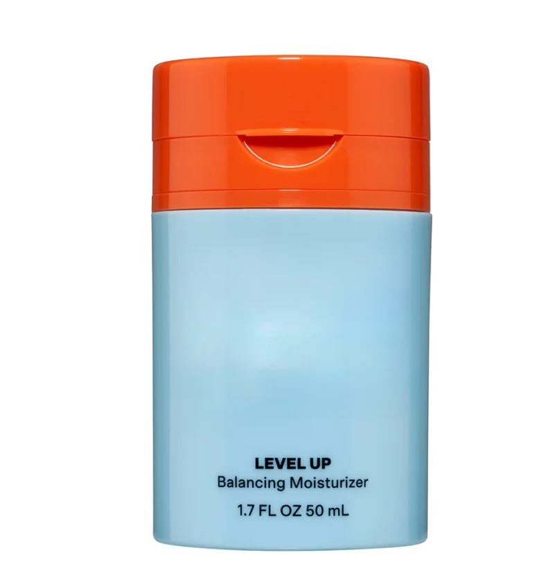 Bubbe Skincare Level Up Balancing Face Moisturizer Hydrating Gel Skin Care Light Protection Cream 50ml