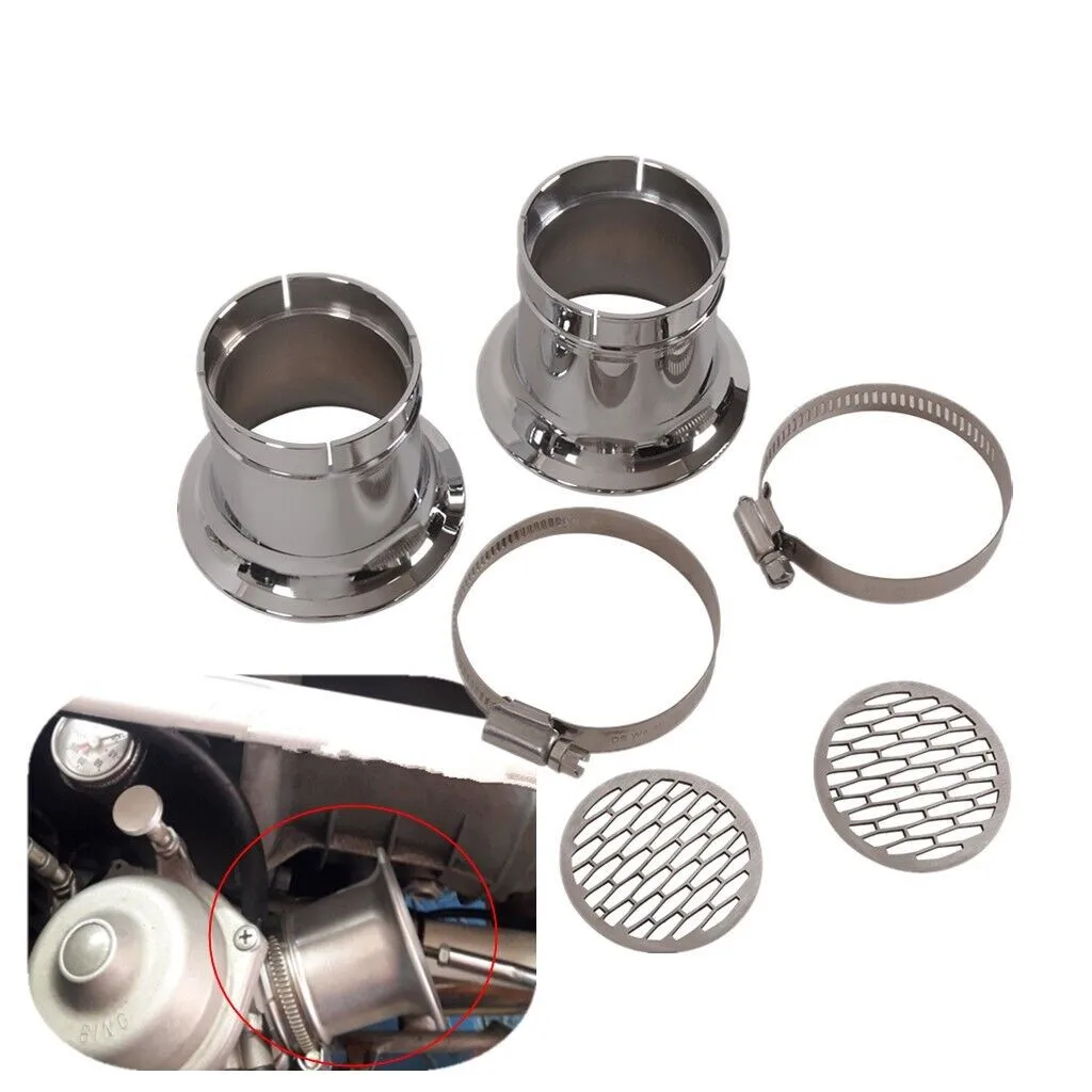 R45 R65 R80 R90 R100 Motorcycle Stainless steel  Carburetor Air Inlet Filter Funnel Cover