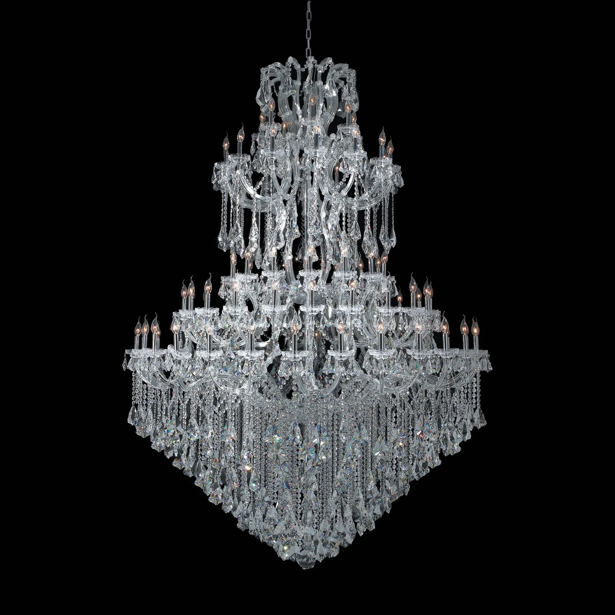 French Style Hotel Ceiling Lighting Art Design Decorative Wedding Luxury K9 Crystal Chandeliers Pendant Lights for Living Room