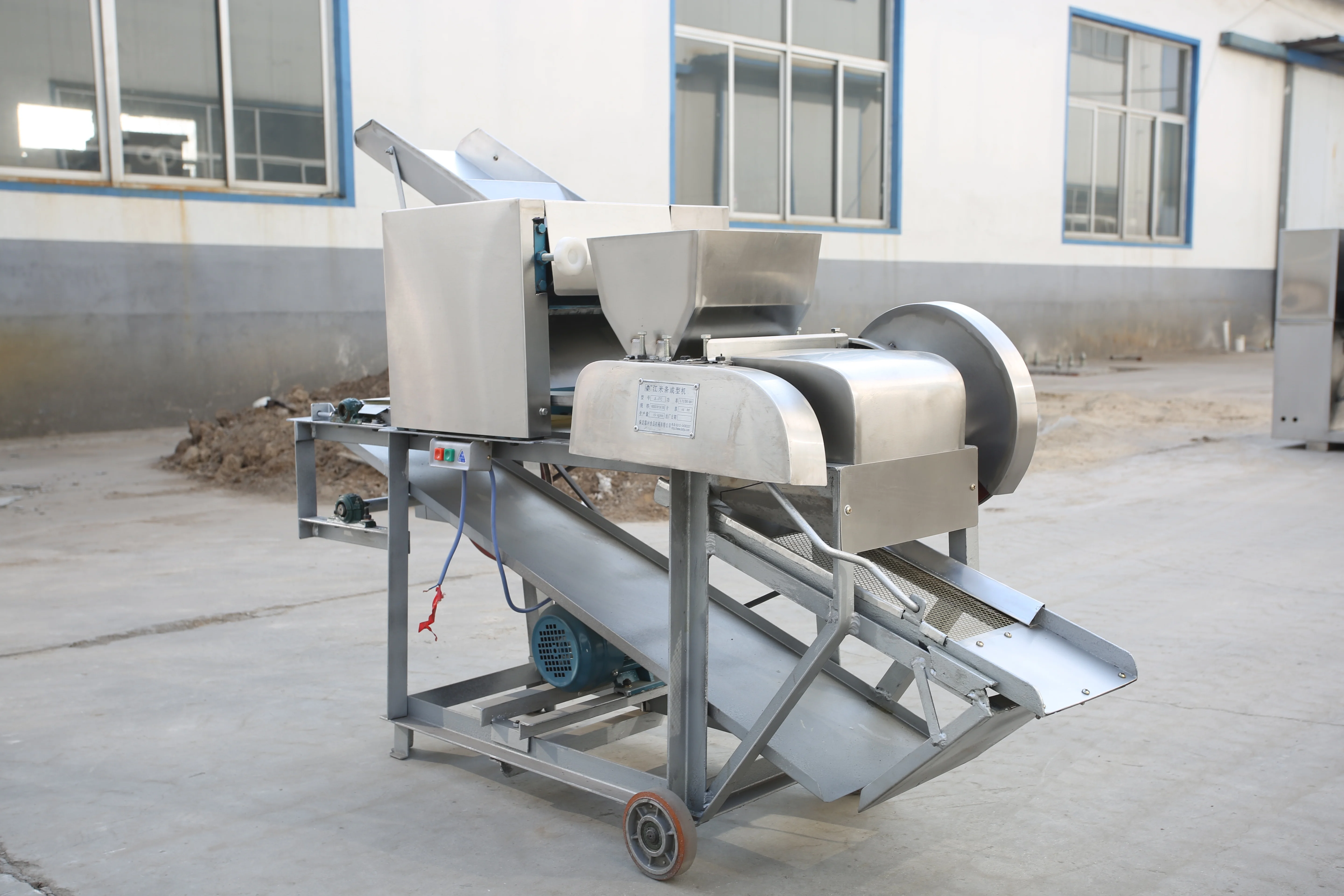 Industrial Small  commercial automatic chinchin cutting equipment