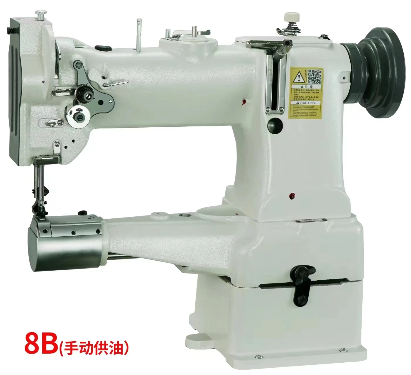 QK-8B High quality cylinder bed compound feed medium thickness leather bag walking foot sewing machine
