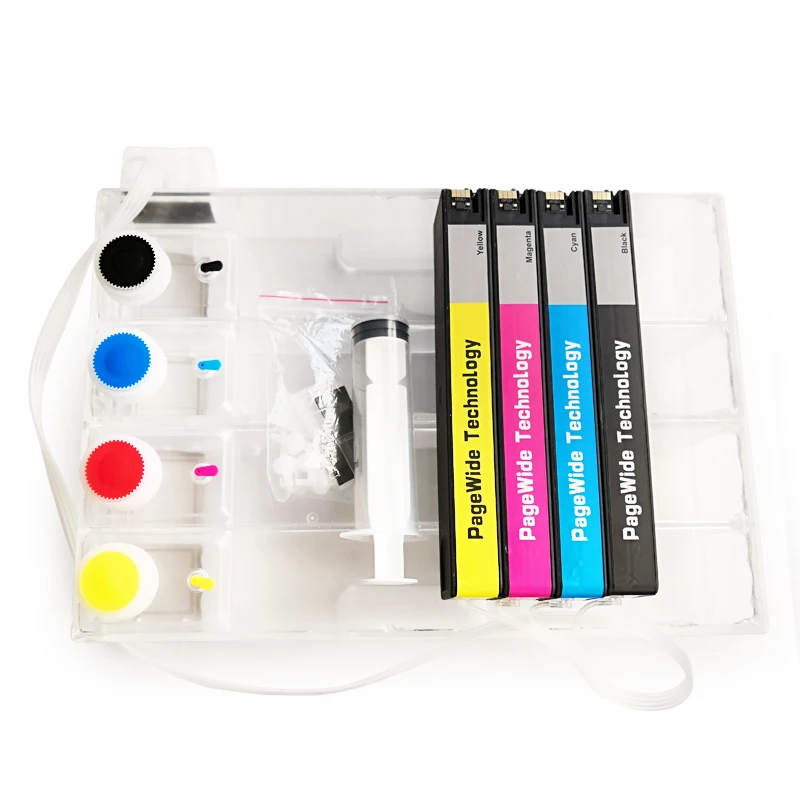 Ocinkjet 975 975XL СНПЧ для HP Pagewide Pro X477 352dw 377dw dn 452dw 452dn 477dn 477dw 552dw СНПЧ с чипом 4 цвета/набор