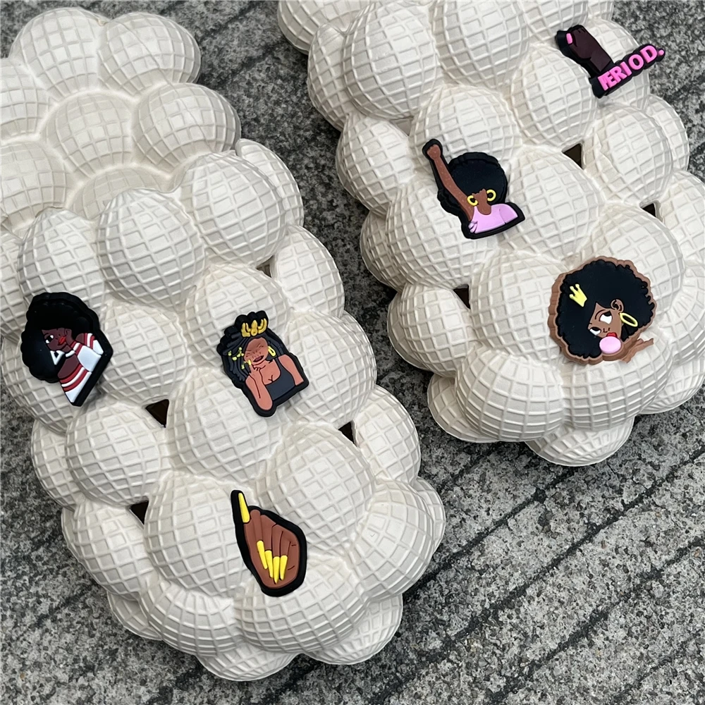 Дешевые шлепанцы с пузырьками для женщин и мужчин модные улицы из ЭВА унисекс