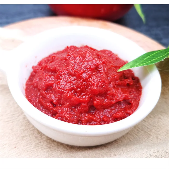 Supplier Of The Factory Tin Tomatoes Canned Tomato Concentrate 28-30 Brix 3kg Tomato Paste