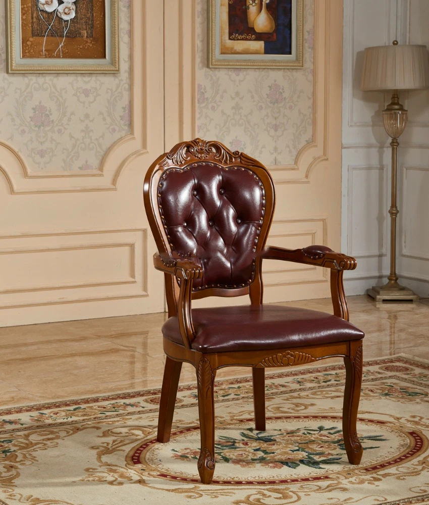 leather seat carved antique chairs wood,traditional antique dining chair wood chair,antique chairs vintage