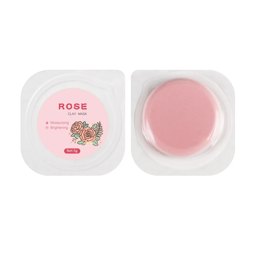 Oem Wholesale Fine Quality Small Pudding Sleep Smear Mask Disposable clay Facial Mask