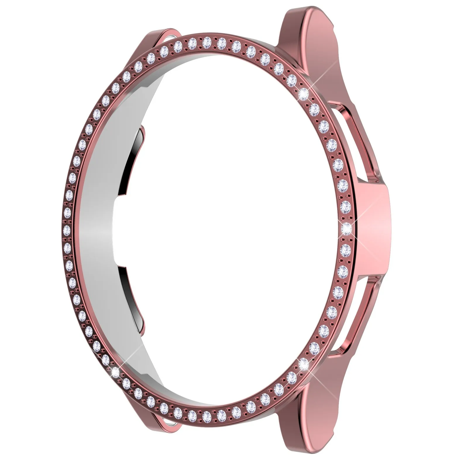 Diamond Case for Samsung Galaxy Watch 4 Classic 42mm 46mm Bumper Screen Protector cover for Galaxy Watch 4 40mm 44mm Accessories