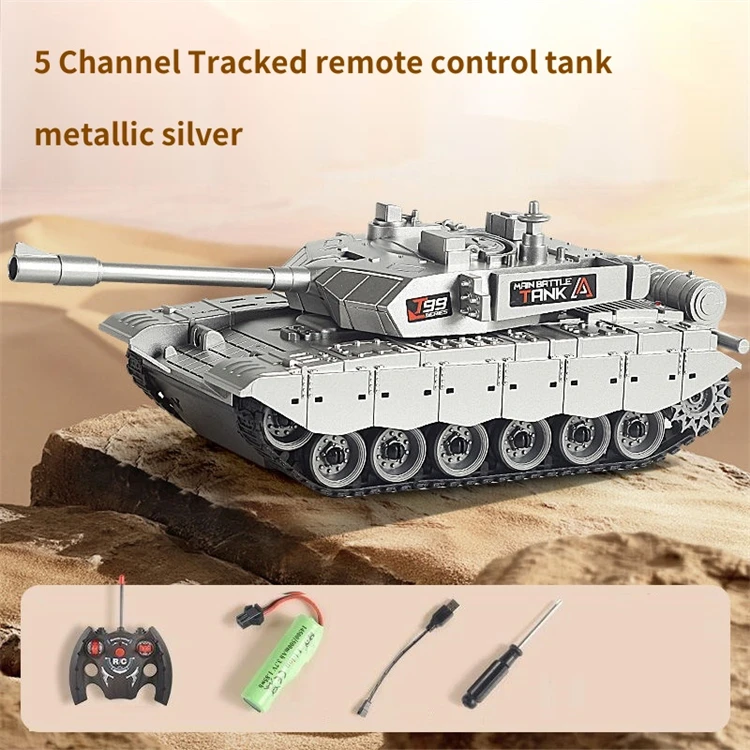 4 styles tracked RC tank one click simulated firing 5 channels sound effect toy sand remote control tank for wholesale
