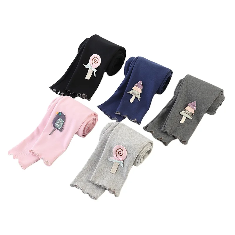 
High Quality Warm Velvet Winter Leggins For Girls Kids Elastic Waist Fashion Luster Pants Boys Trousers Children Getry Leggings 