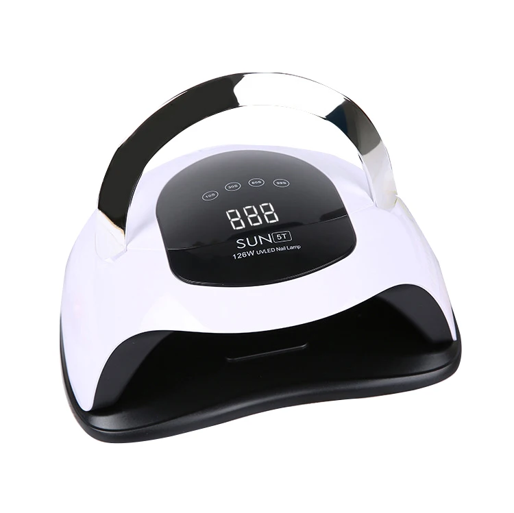 Sun 168w Led UV Nail Lamp Dryer Custom Logo Wholesale  Manicure Nail Art Polish Gel Dryer Uv Lamp for Nails