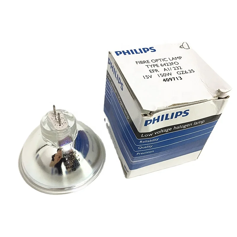 Fibre Optic Lamp Type 6423FO Halogen Bulb For Medical Equipment, Measuring Equipment, Optical Fiber Applications