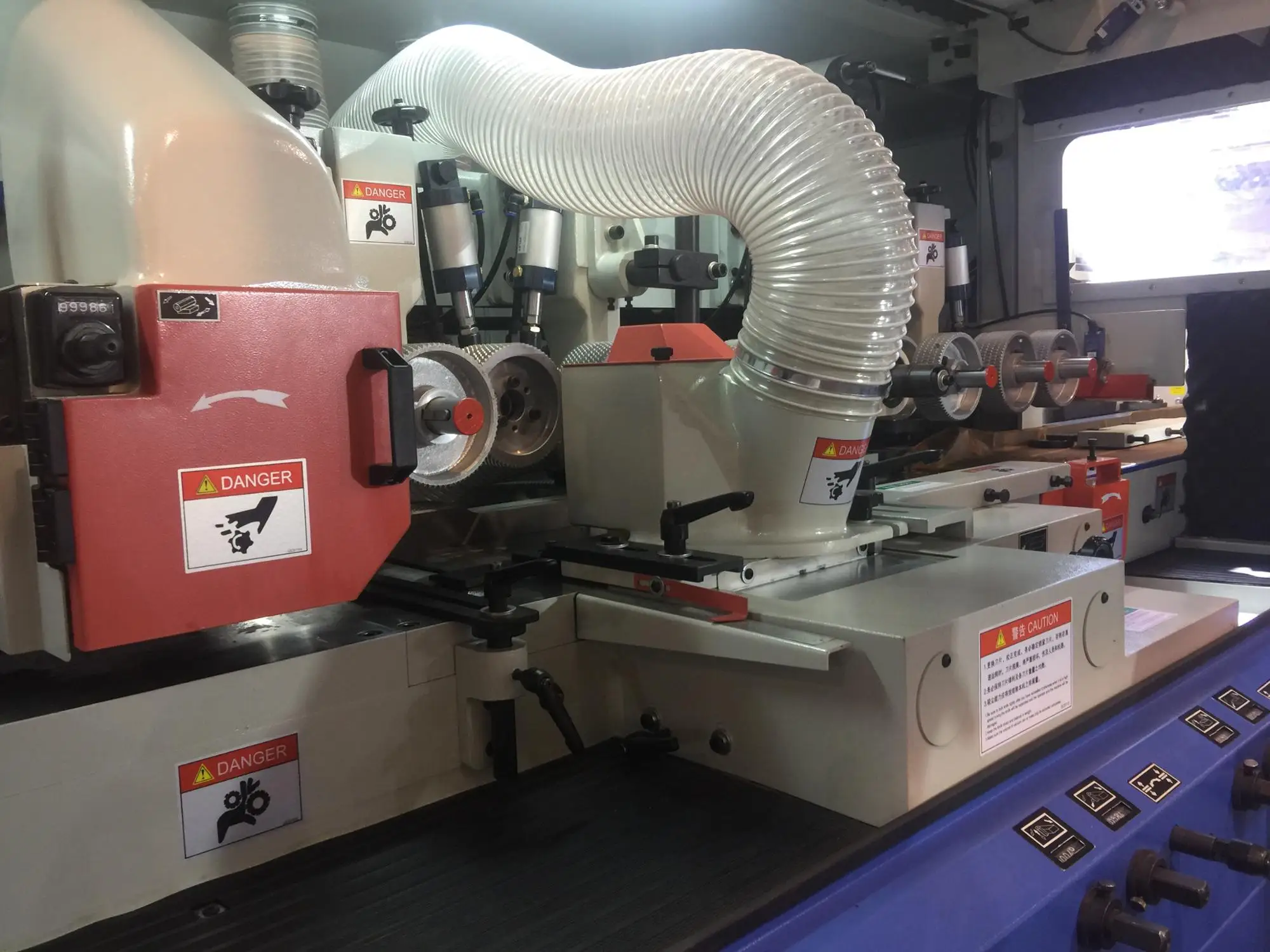 Wood Door Floor Ruopotyooil Paintingrd Wood Planer Moulder for Solid Four Side Moulder Bull Nose Planer 160 Max.planing Depth