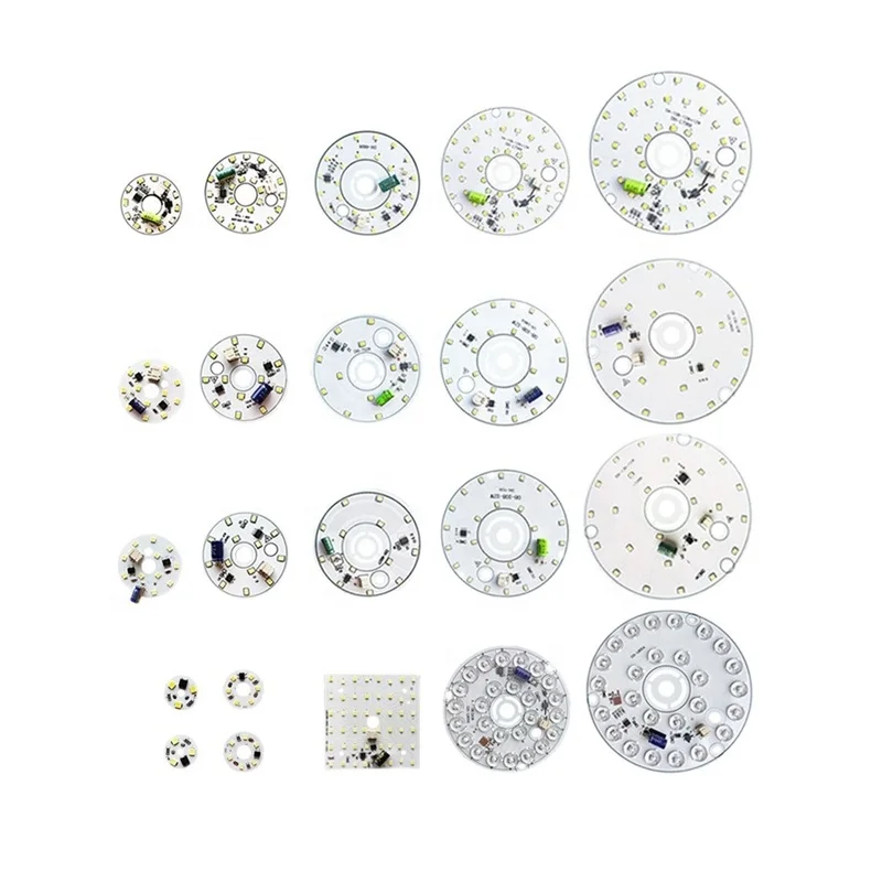 LED Chip 220V-240V USB-HID 1.5W 3W 6W 12W 24W 38W 48W SMD 2835 White/Warm Light Source LED Bead-Board for LED Bulbs