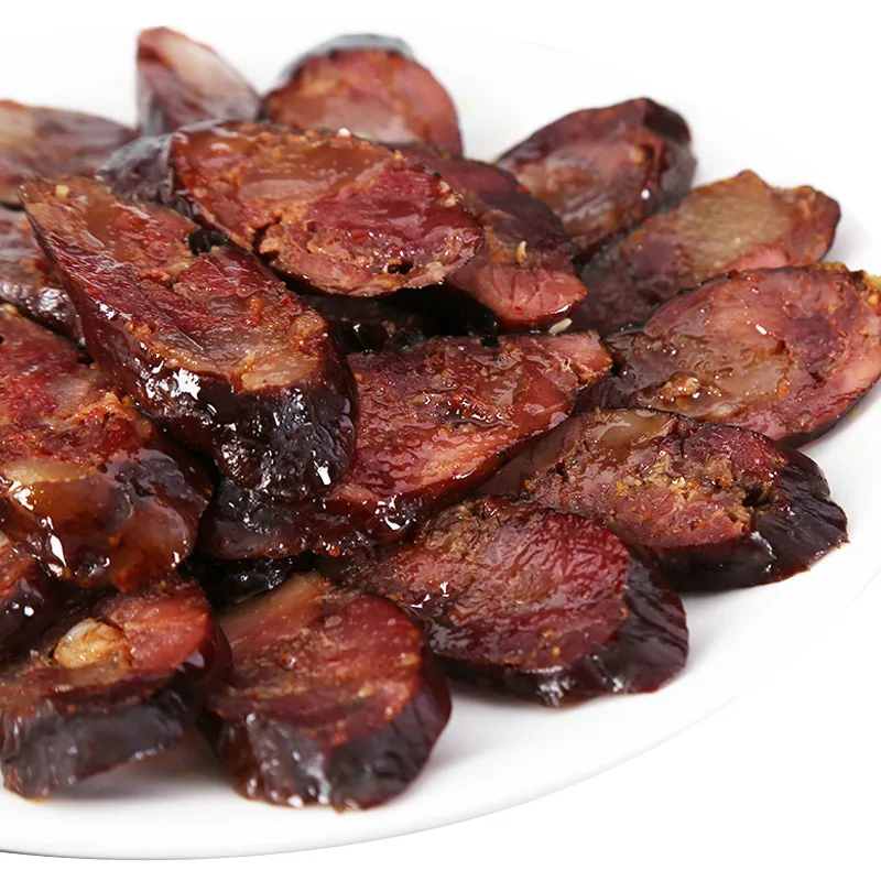 Hot selling good quality beef sausage meat snacks premium spicy beef sausage