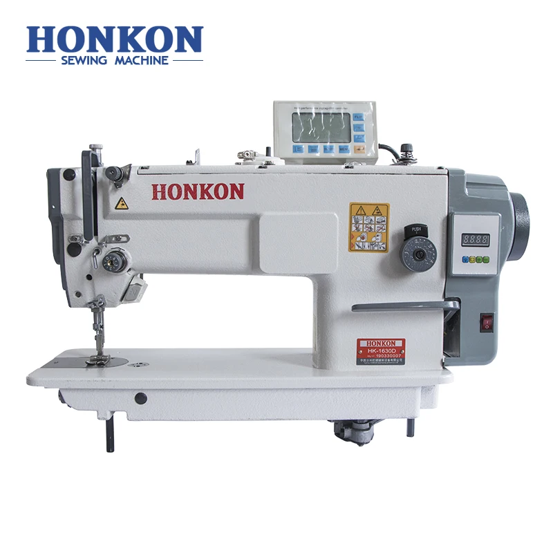 HK-1630D Computer pattern zigzag sewing machine single stepper motor brand new product