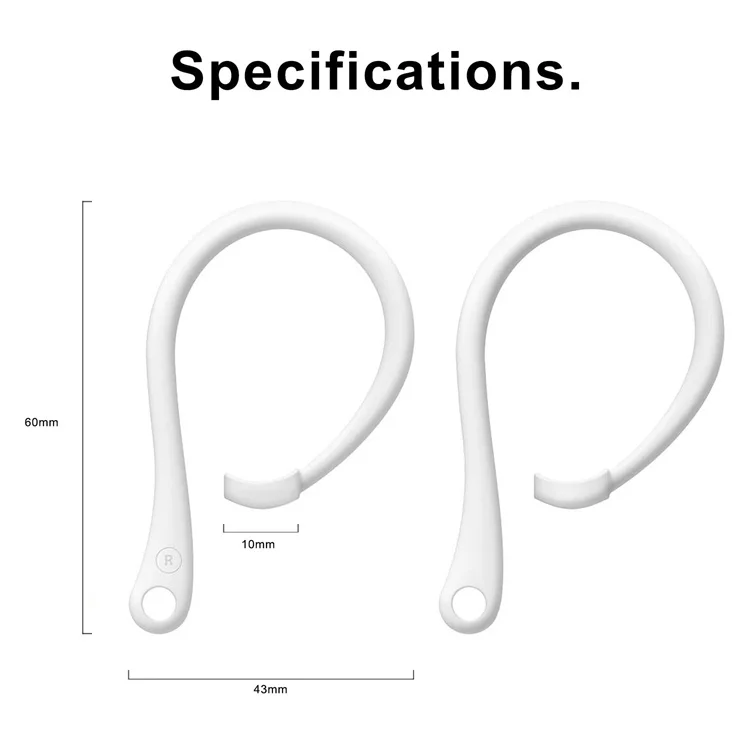 New Anti-lost Sport Silicone Earhooks Earphone Earbuds Cover Accessories For Airpods 1 2 3 Pro