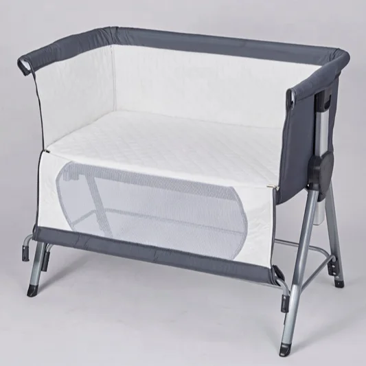 
New product 2019 Adjustable New born baby cot baby Crib customized supported Bedside bassinet bed 