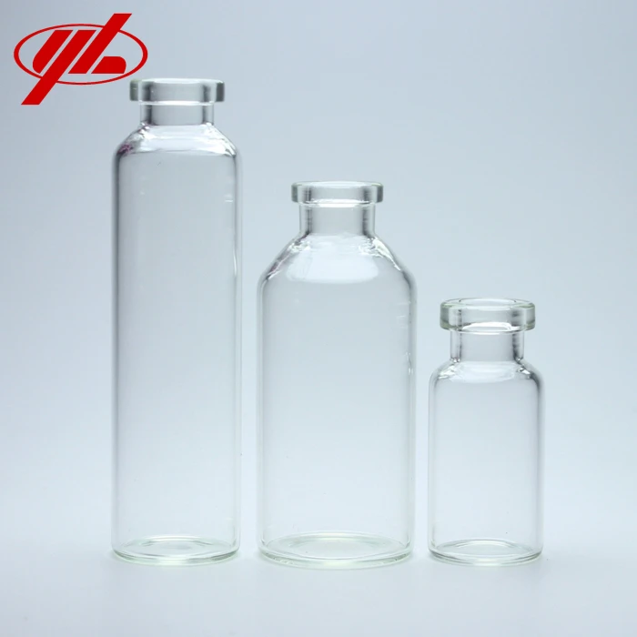 2ml 3ml 5ml 10ml 20ml 30ml Shandong Youlyy Pharmaceutical Injection Clear or Amber Borosilicate Tubular Glass Vial