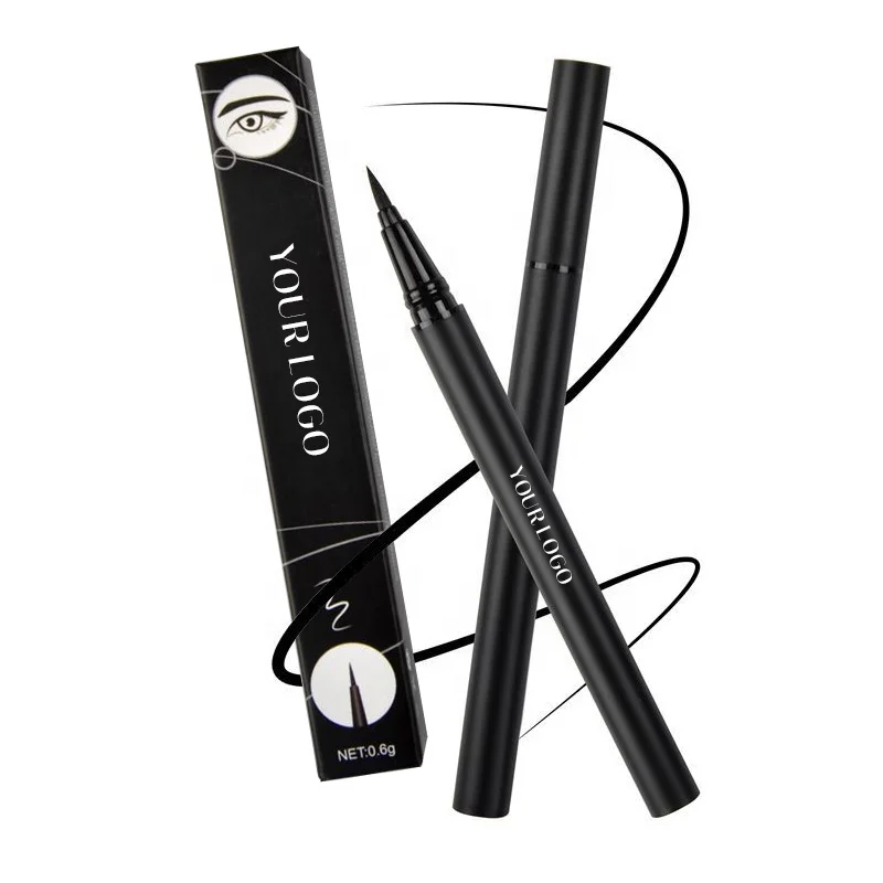 Wholesale Water Proof Makeup Black Eye Liner Pencil Private Label Custom Logo High Quality Liquid Eyeliner